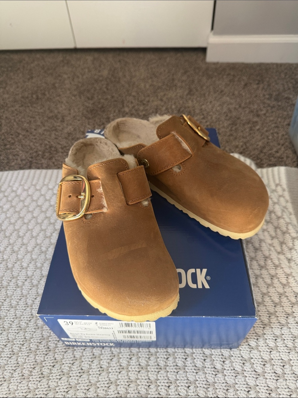 Birkenstock Boston shearling